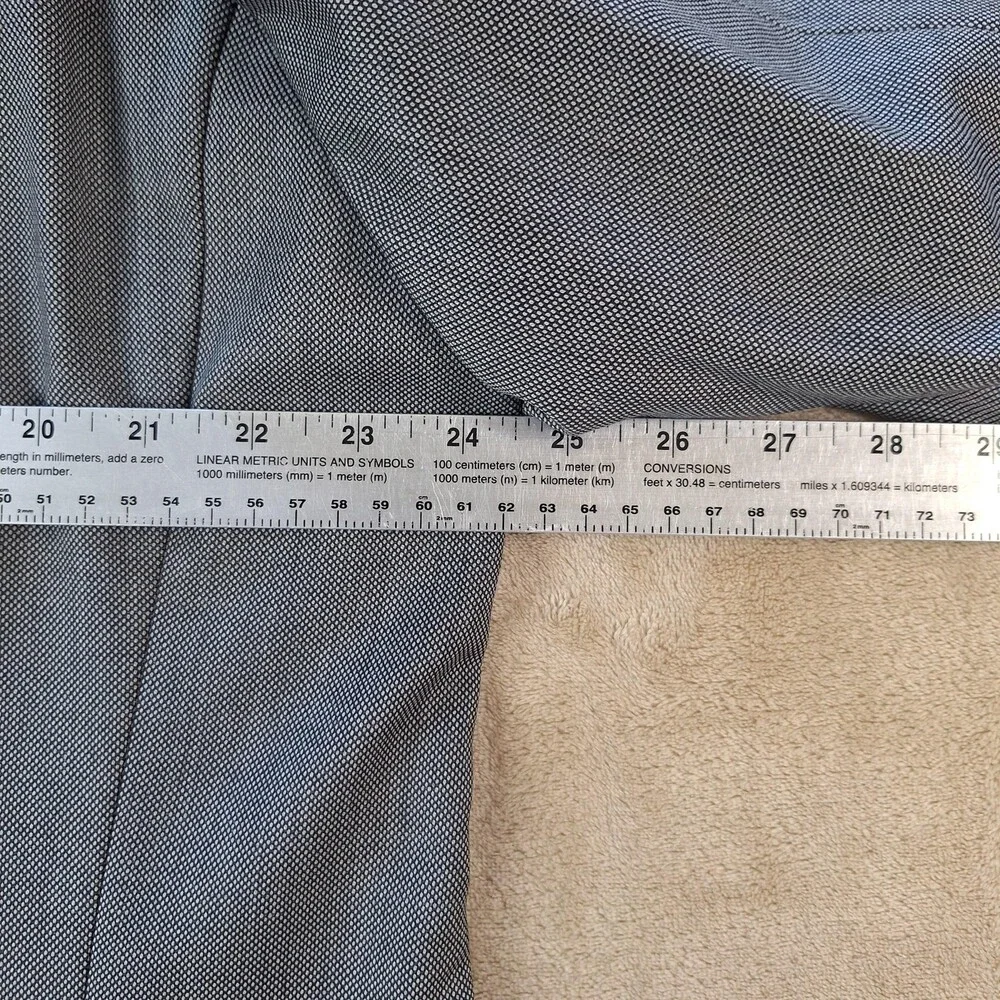 Baroni Suit Mens 48 42x27 Gray Wool Super 150s Double Vent 2 Btn 2 Piece Formal